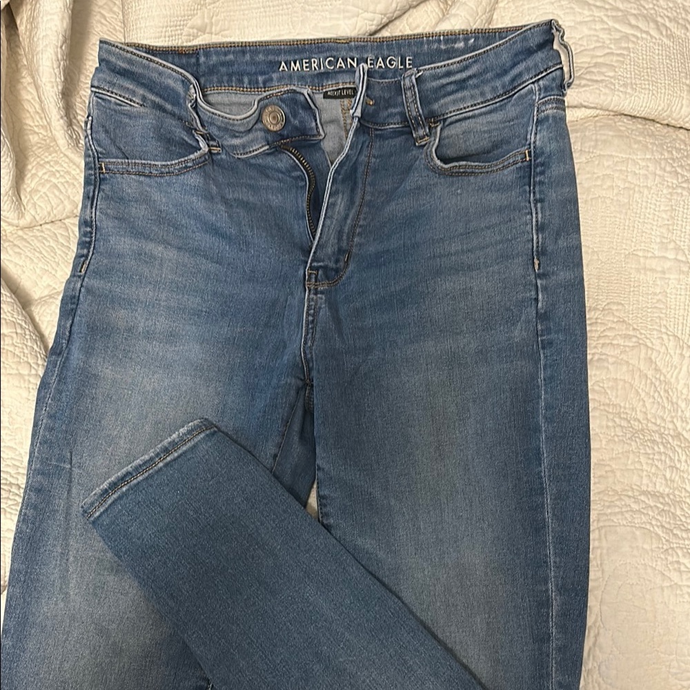 American Eagle Outfitters Women's Blue Jeans